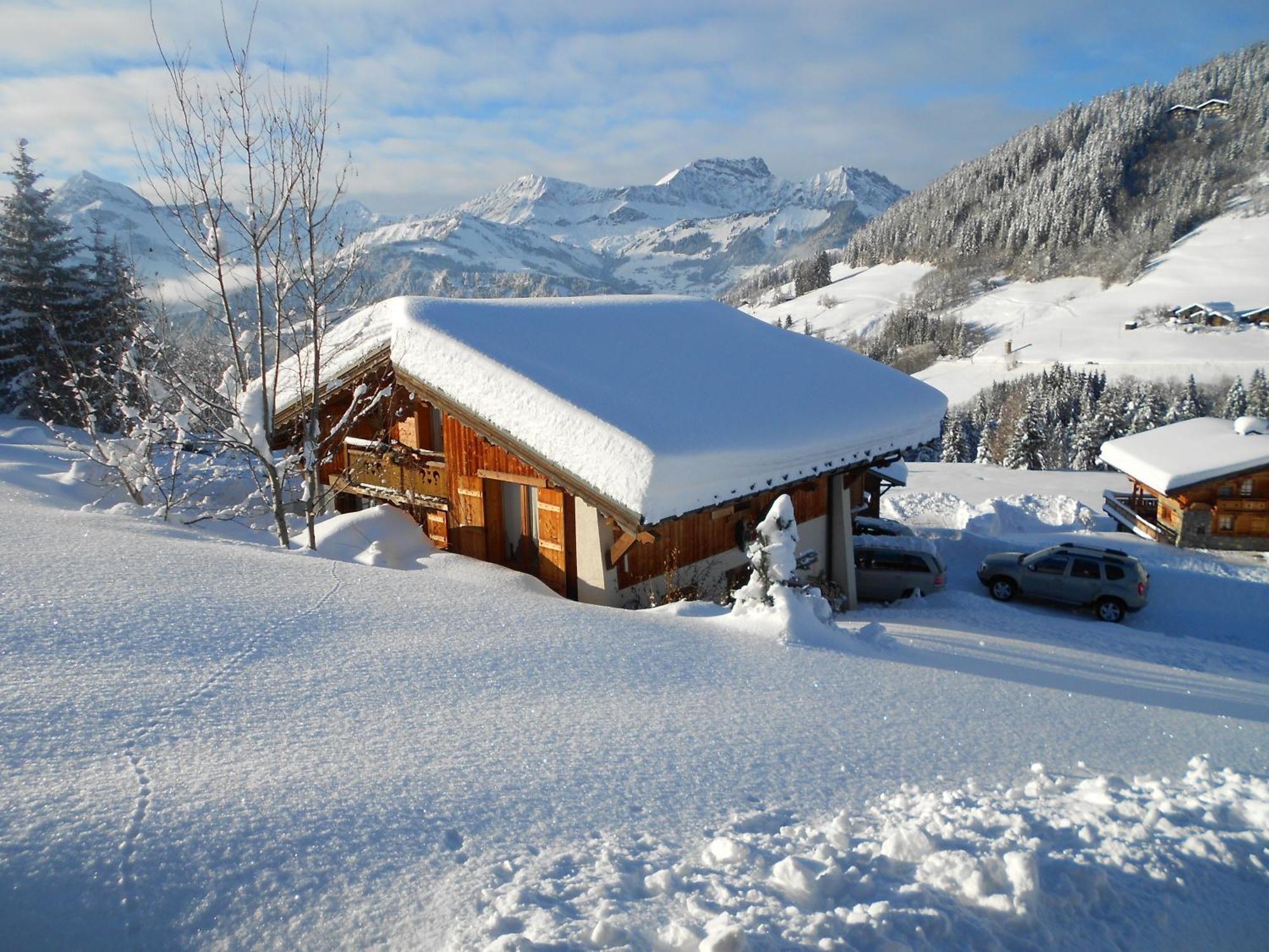 Chalets Savoie Les Chalets D'Heidi Notre-Dame-de-Bellecombe Exterior foto